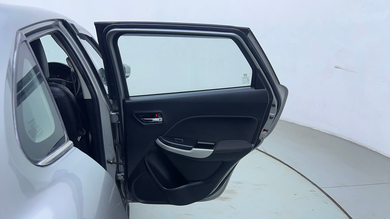 Used 2018 Maruti Suzuki Baleno Delta 1.2 AT Petrol Automatic interior RIGHT REAR DOOR OPEN VIEW