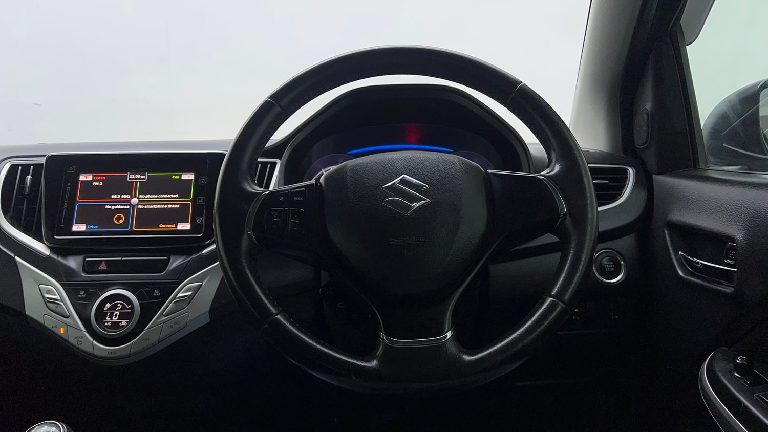 Used 2017 Maruti Suzuki Baleno Alpha 1.2 Petrol Manual interior STEERING VIEW