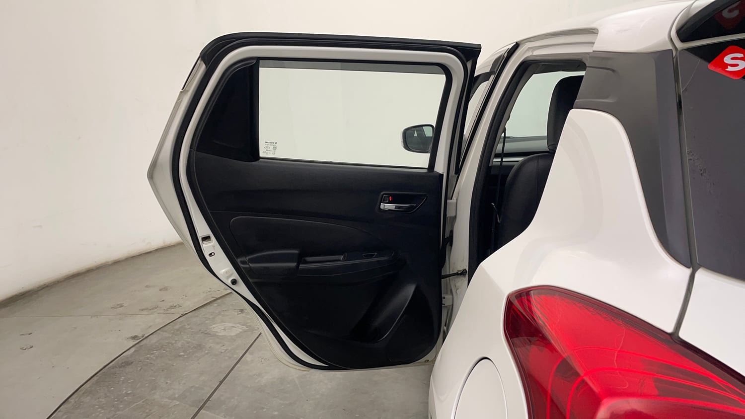 Used 2020 Maruti Suzuki Swift ZXi Plus AMT Petrol Automatic interior LEFT REAR DOOR OPEN VIEW