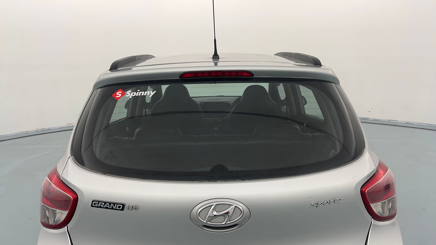 Used 2016 Hyundai Grand i10 Sportz 1.2 Kappa VTVT Petrol Manual exterior BACK WINDSHIELD VIEW