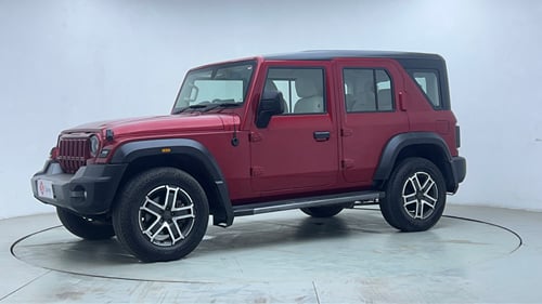 Used 2024 Mahindra Thar Roxx MX5 Diesel MT 2WD Diesel Manual exterior LEFT FRONT CORNER VIEW