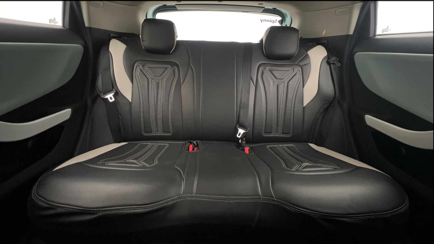 Used 2024 Tata Nexon Creative Plus 1.2 Revotron Petrol 7DCA Petrol Automatic interior REAR SEAT CONDITION VIEW