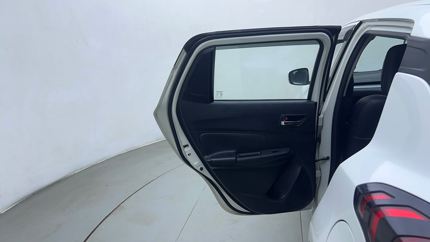 Used 2018 Maruti Suzuki Swift ZXi AMT Petrol Automatic interior LEFT REAR DOOR OPEN VIEW