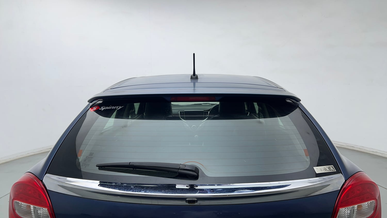 Used 2017 Maruti Suzuki Baleno Alpha 1.2 Petrol Manual exterior BACK WINDSHIELD VIEW