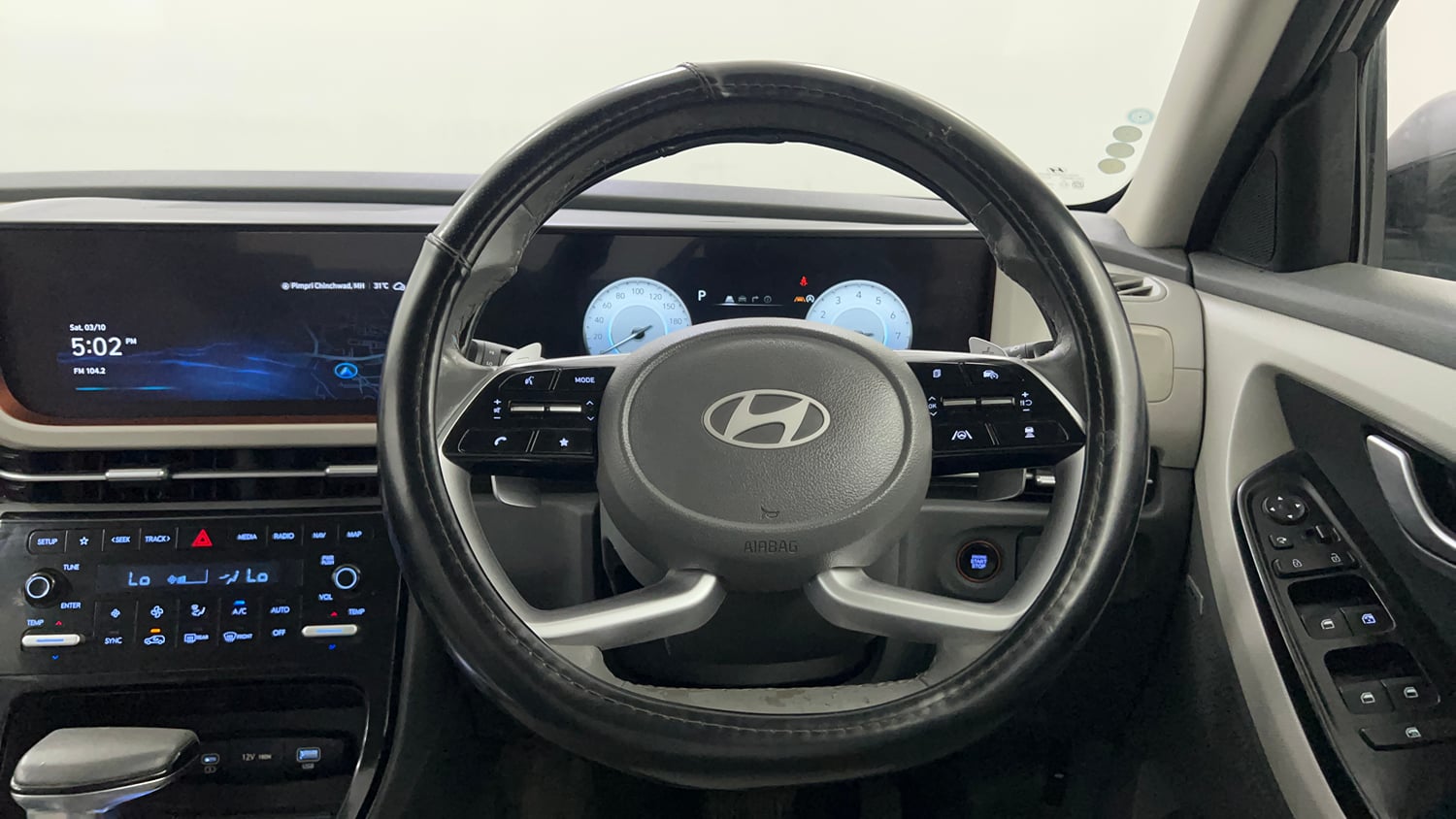 Used 2024 Hyundai Creta 1.5 MPi Petrol IVT SX(O) Petrol Automatic interior STEERING VIEW