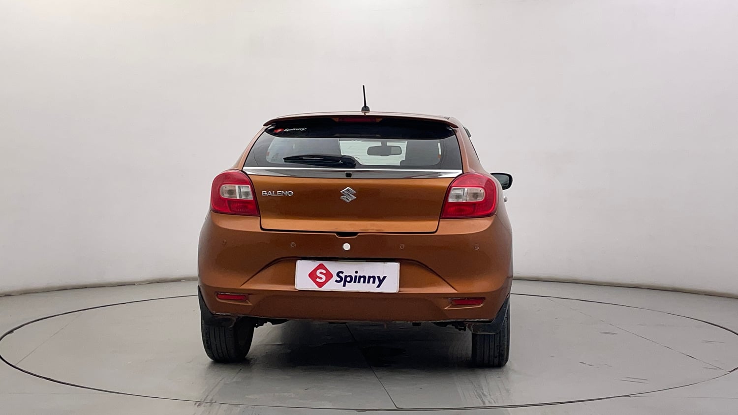 Used 2016 Maruti Suzuki Baleno Zeta 1.2 Petrol Manual exterior BACK VIEW