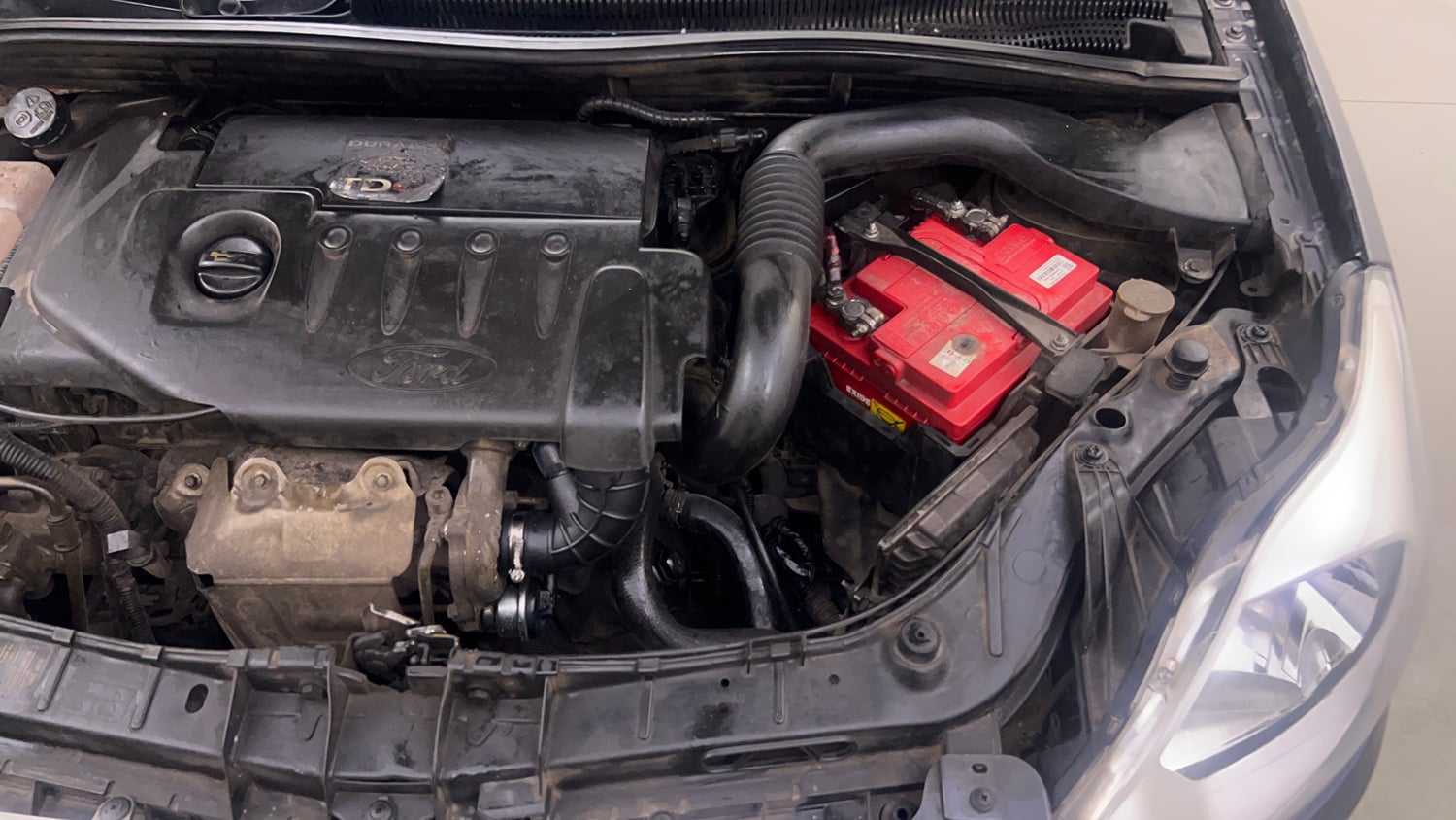 Used 2013 Ford Figo Duratorq Diesel ZXI 1.4 Diesel Manual engine ENGINE LEFT SIDE VIEW