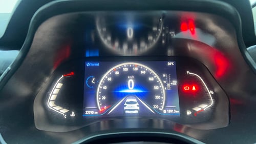 Used 2023 Renault Kiger RXZ Turbo MT Dual Tone Petrol Manual interior CLUSTERMETER VIEW