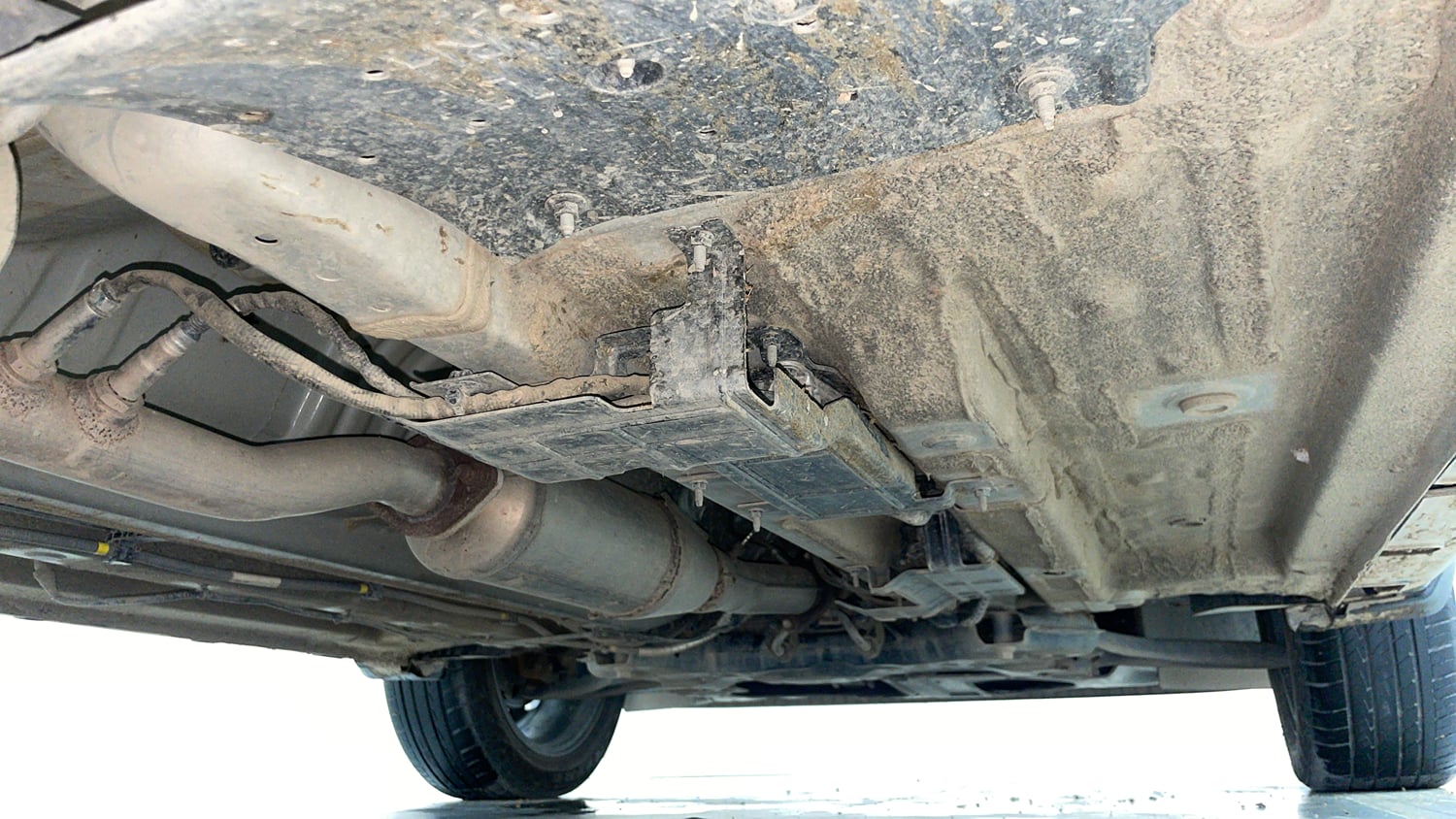 Used 2025 Kia Seltos GTX Plus 1.5 Diesel AT Diesel Automatic extra REAR RIGHT UNDERBODY VIEW