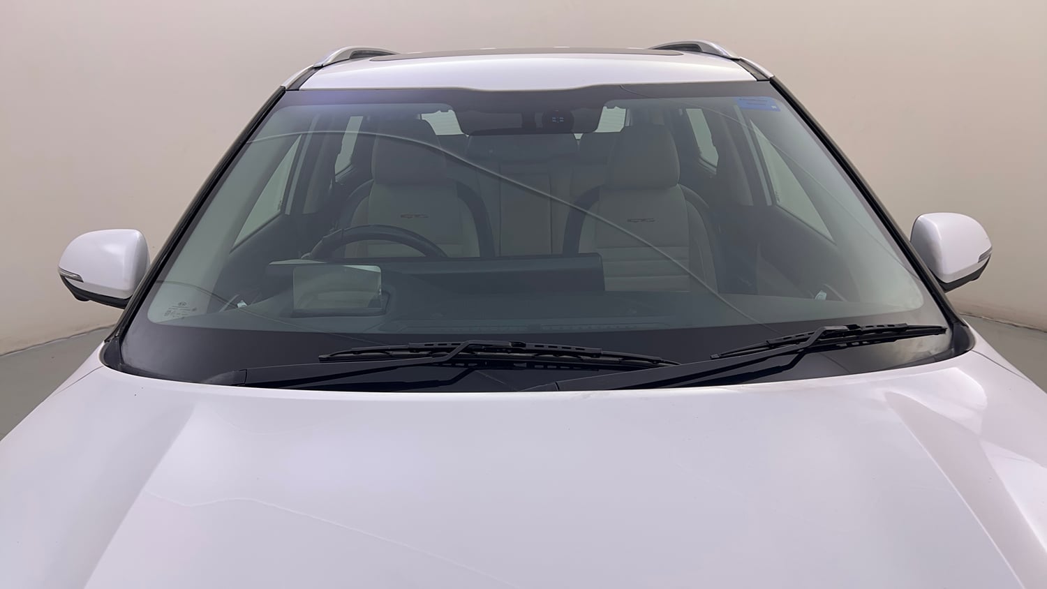 Used 2019 kia Seltos GTX Plus DCT 1.4 Petrol Automatic exterior FRONT WINDSHIELD VIEW
