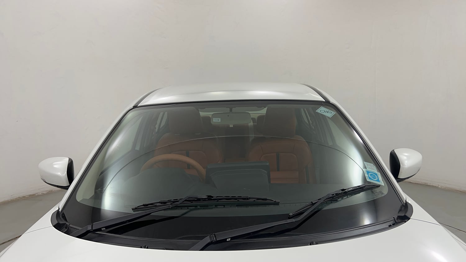 Used 2025 Maruti Suzuki Dzire VXi CNG Cng Manual exterior FRONT WINDSHIELD VIEW