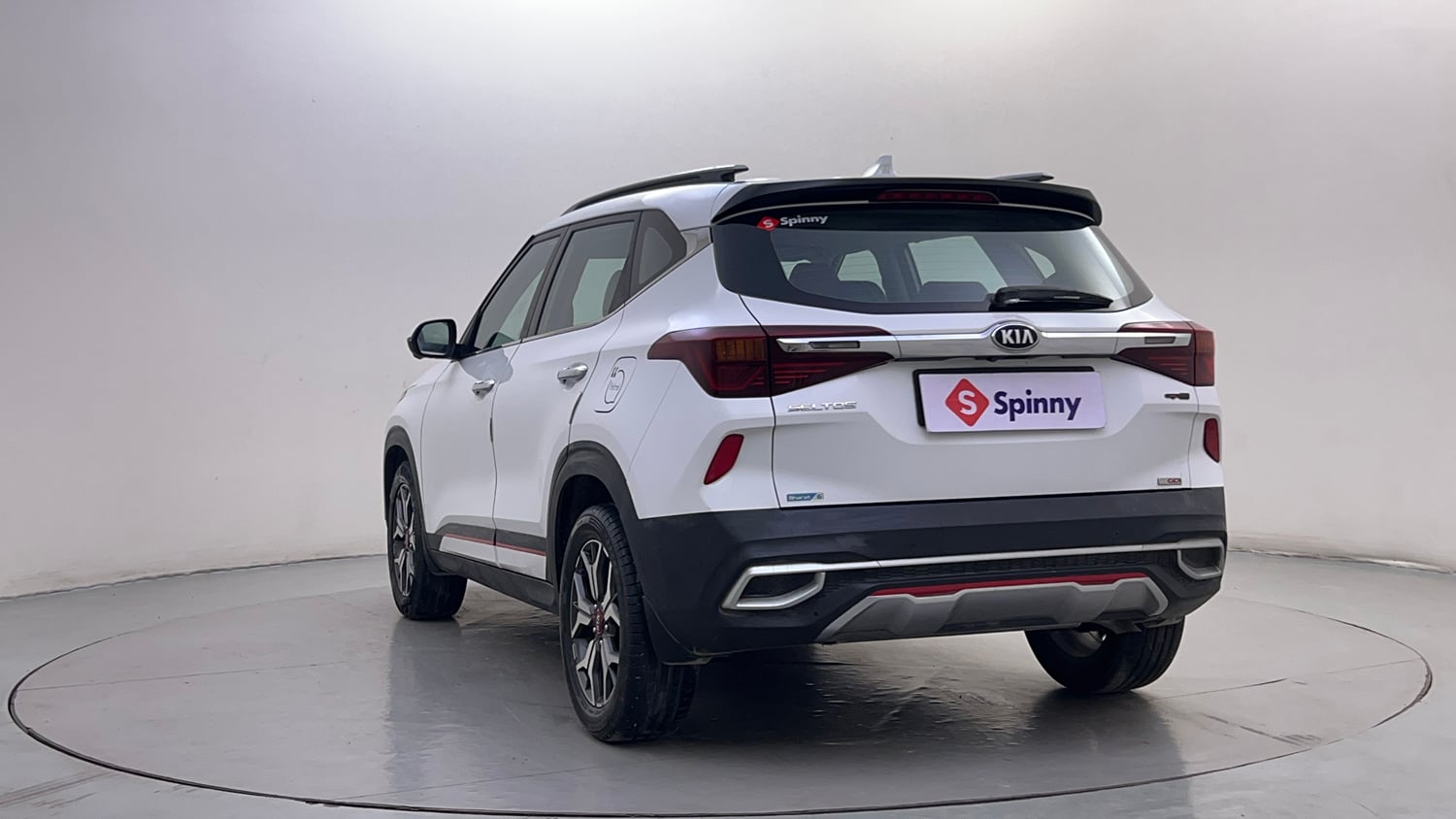 Used 2019 kia Seltos GTX Plus DCT 1.4 Petrol Automatic exterior LEFT REAR CORNER VIEW