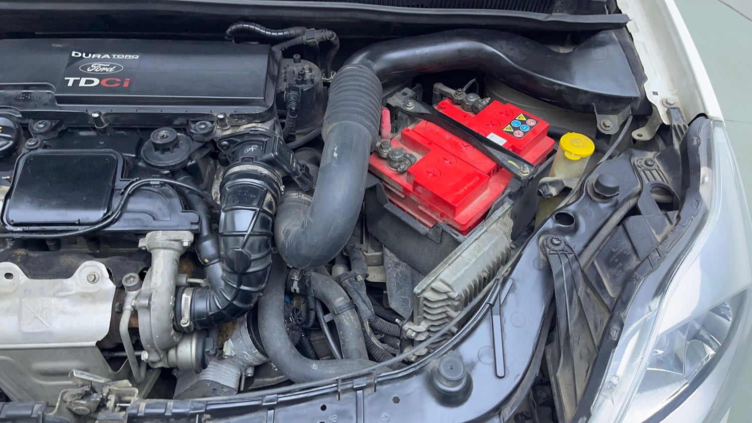 Used 2014 Ford Figo Duratorq Diesel EXI 1.4 Diesel Manual engine ENGINE LEFT SIDE VIEW