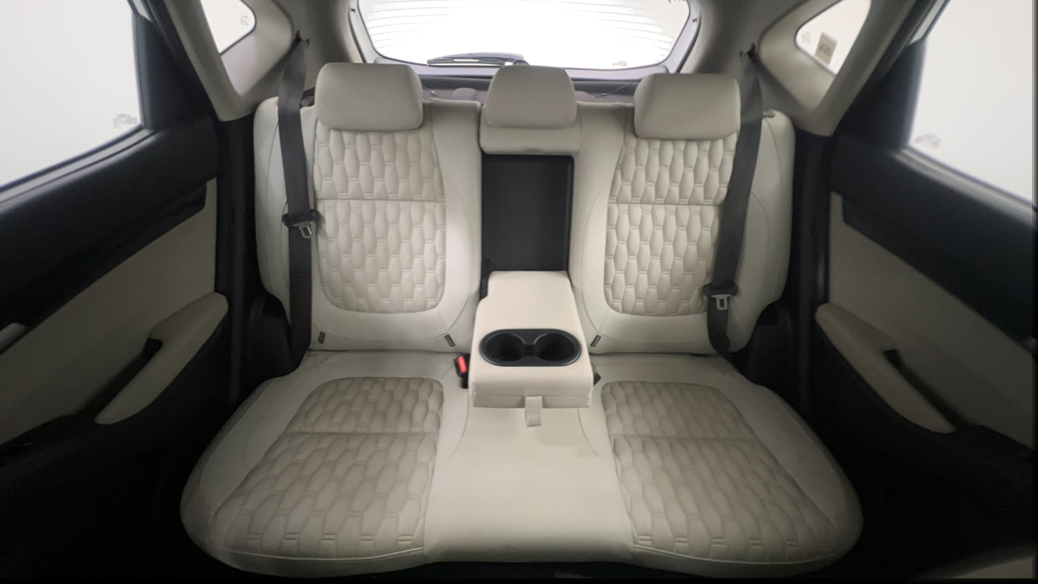 Used 2022 kia Seltos HTX 1.5 IVT Petrol Automatic interior REAR SEAT CONDITION VIEW