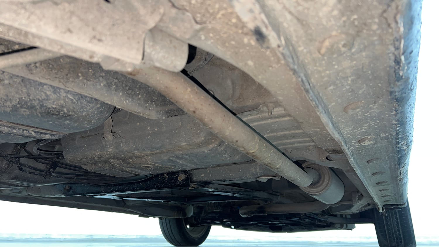 Used 2022 Honda City VX CVT Petrol Petrol Automatic extra REAR RIGHT UNDERBODY VIEW