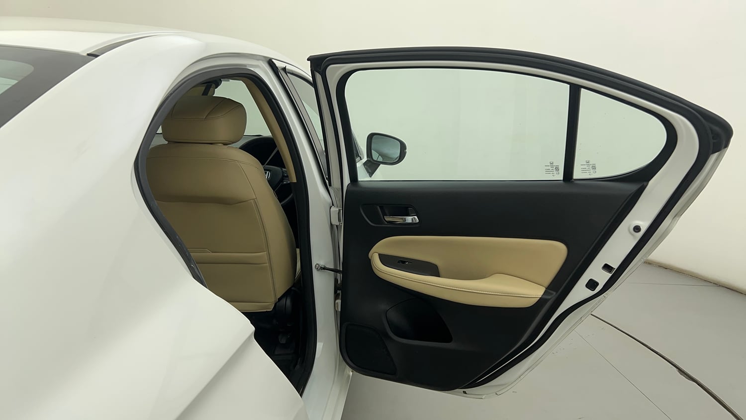 Used 2025 Honda City ZX Petrol CVT Petrol Automatic interior RIGHT REAR DOOR OPEN VIEW