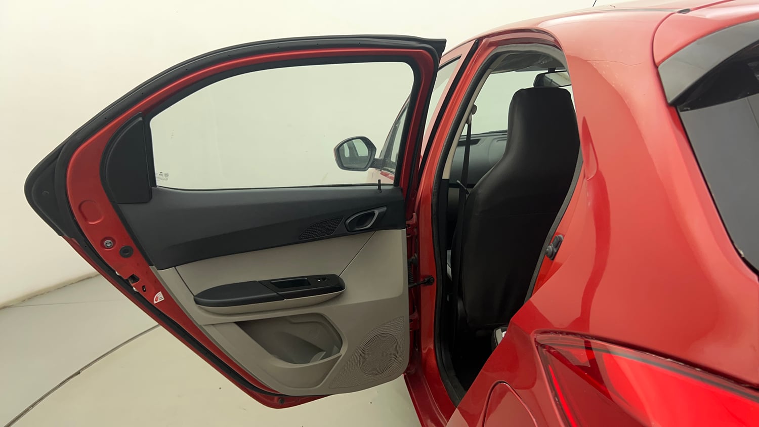 Used 2017 Tata Tiago Revotron XTA Petrol Automatic interior LEFT REAR DOOR OPEN VIEW