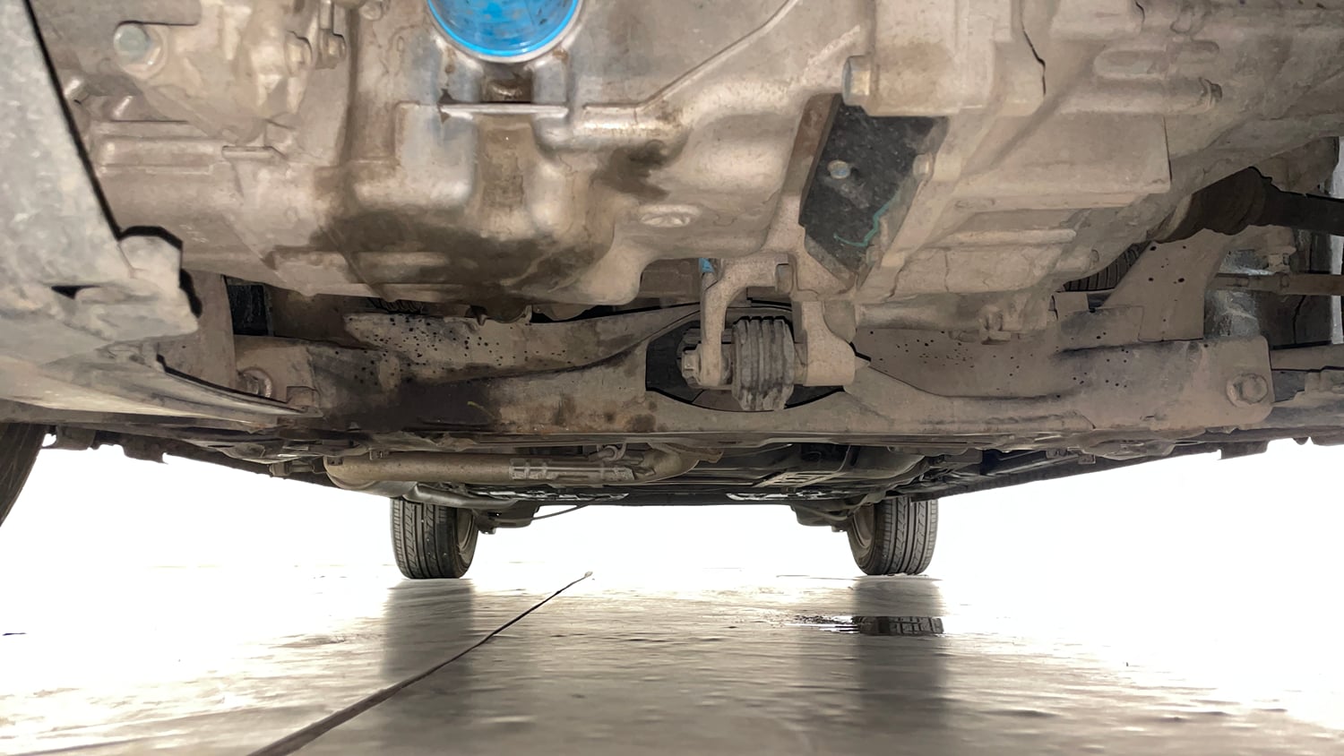 Used 2016 Honda Jazz V Petrol Petrol Manual extra FRONT LEFT UNDERBODY VIEW