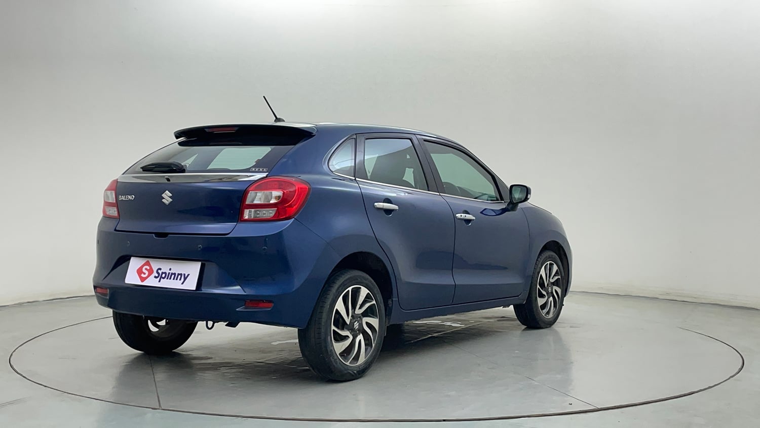 Used 2019 Maruti Suzuki Baleno Alpha Automatic Petrol Automatic exterior RIGHT REAR CORNER VIEW