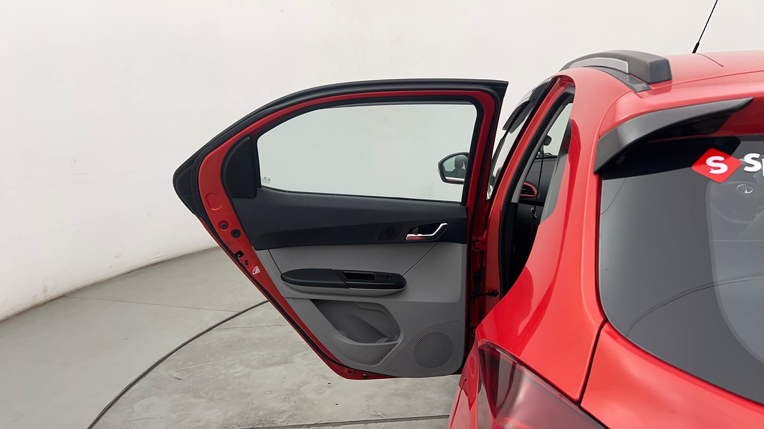 Used 2021 Tata Tiago XZ Plus Petrol Manual interior LEFT REAR DOOR OPEN VIEW