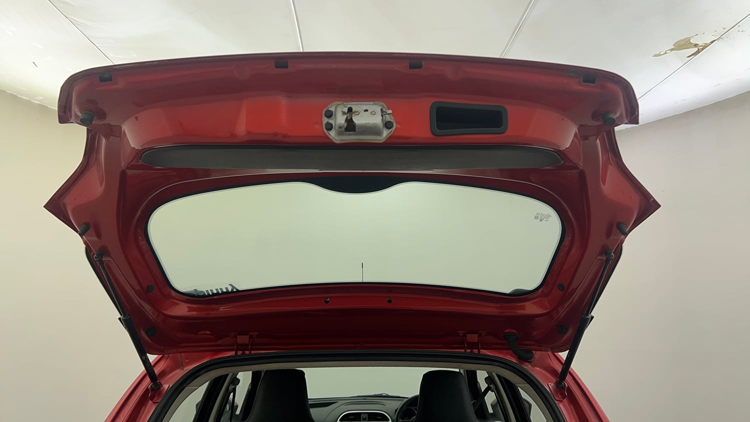 Used 2017 Tata Tiago Revotron XTA Petrol Automatic interior DICKY DOOR OPEN VIEW