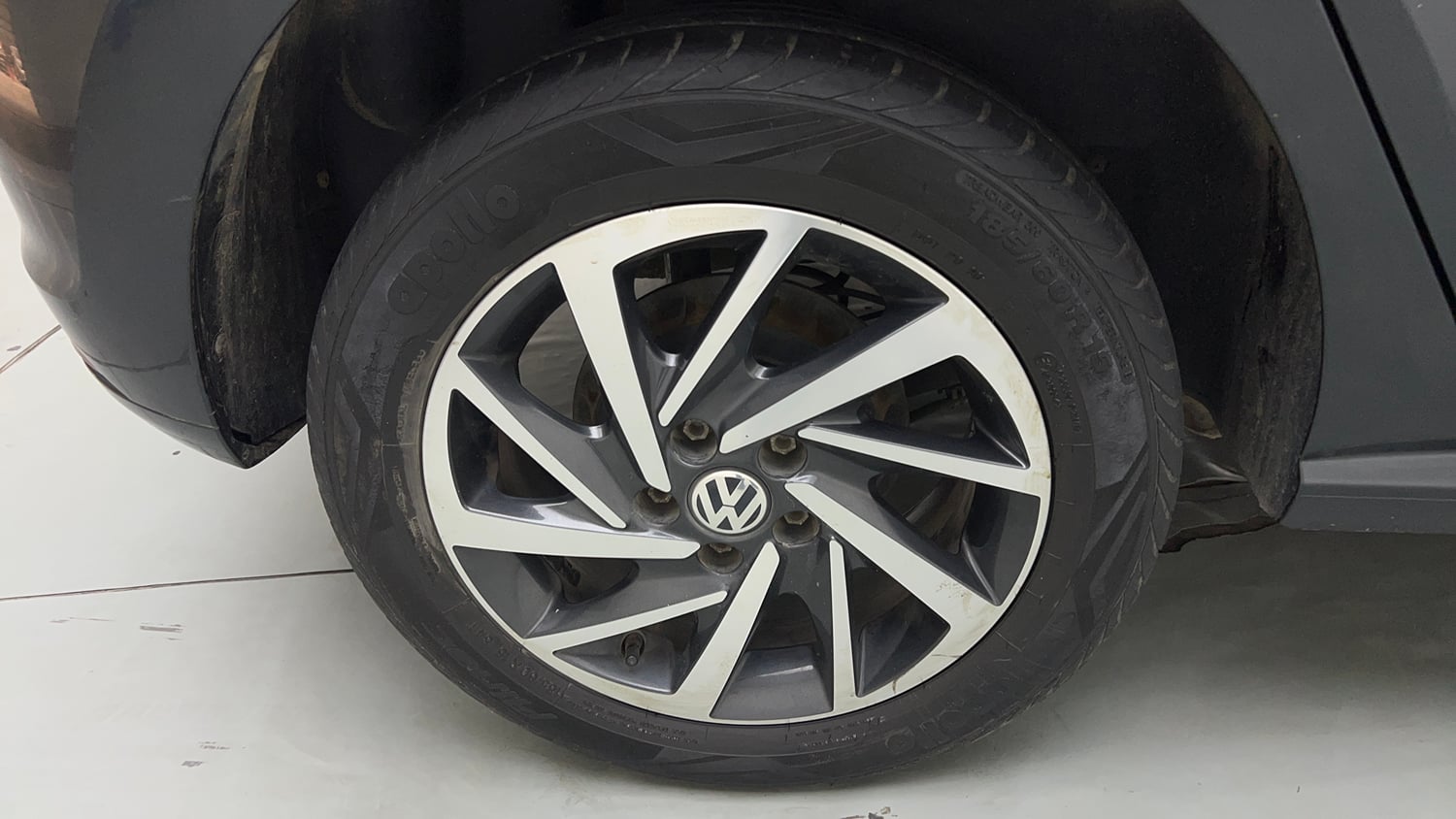 Used 2019 Volkswagen Polo CUP Edition Petrol Petrol Manual tyres RIGHT REAR TYRE RIM VIEW