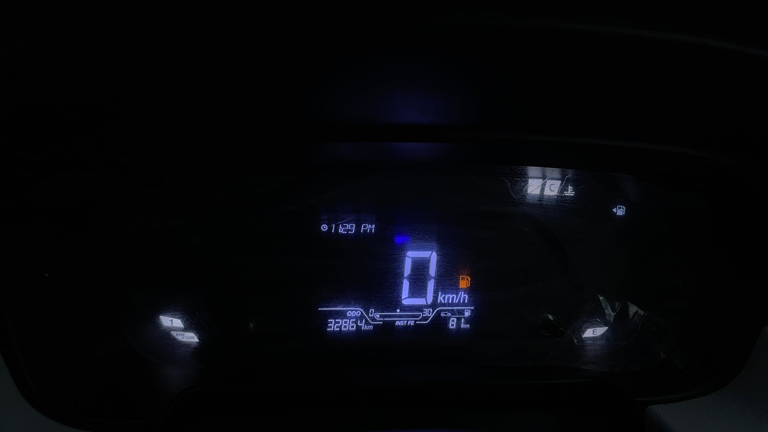 Used 2025 Tata Punch Pure MT Petrol Manual interior CLUSTERMETER VIEW