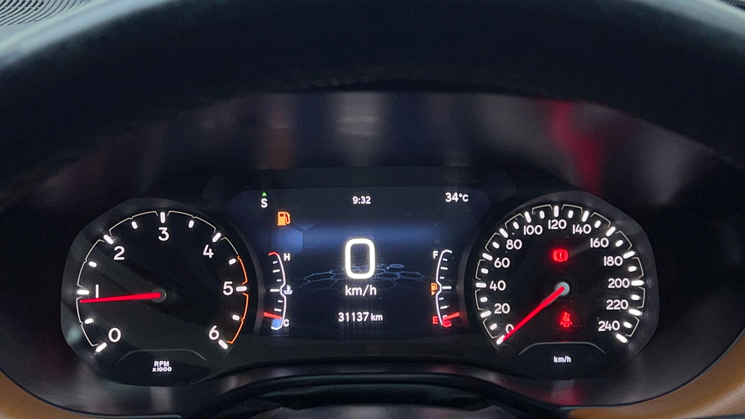 Used 2022 Jeep Compass Limited (O) 2.0 Diesel Diesel Manual interior CLUSTERMETER VIEW