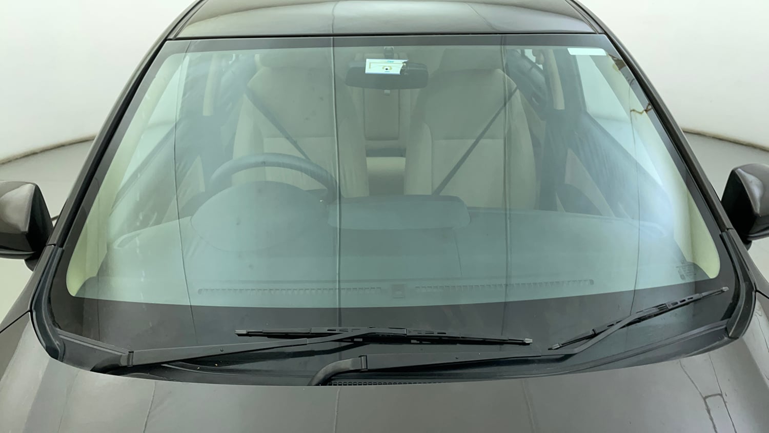 Used 2019 Honda Amaze 1.2 V CVT Petrol Petrol Automatic exterior FRONT WINDSHIELD VIEW