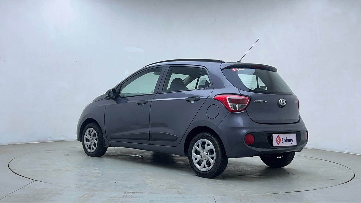Used 2018 Hyundai Grand i10 Sportz 1.2 Kappa VTVT Petrol Manual exterior LEFT REAR CORNER VIEW