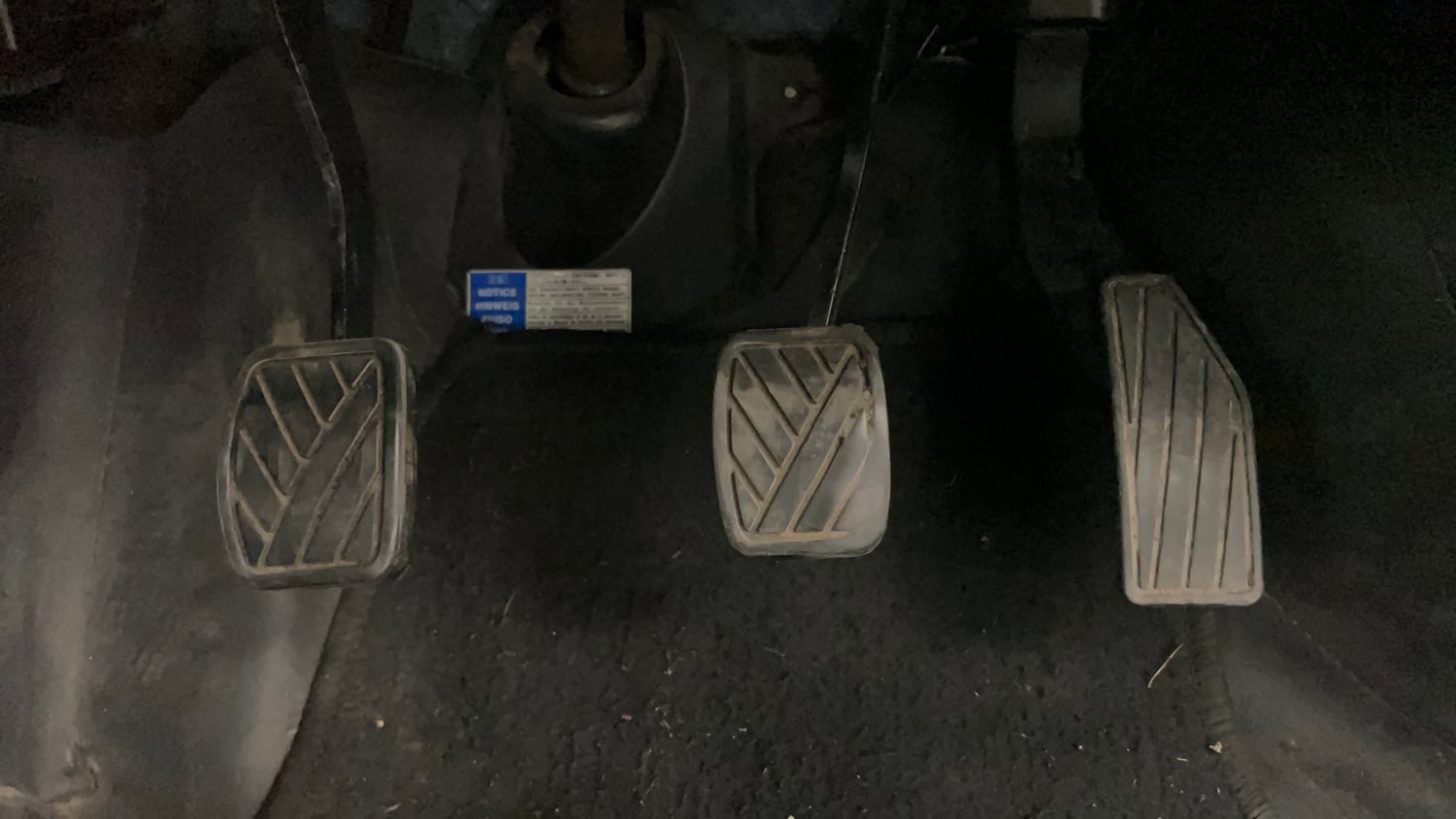 Used 2017 Maruti Suzuki Ignis Delta 1.2 MT Petrol Manual interior PEDALS VIEW