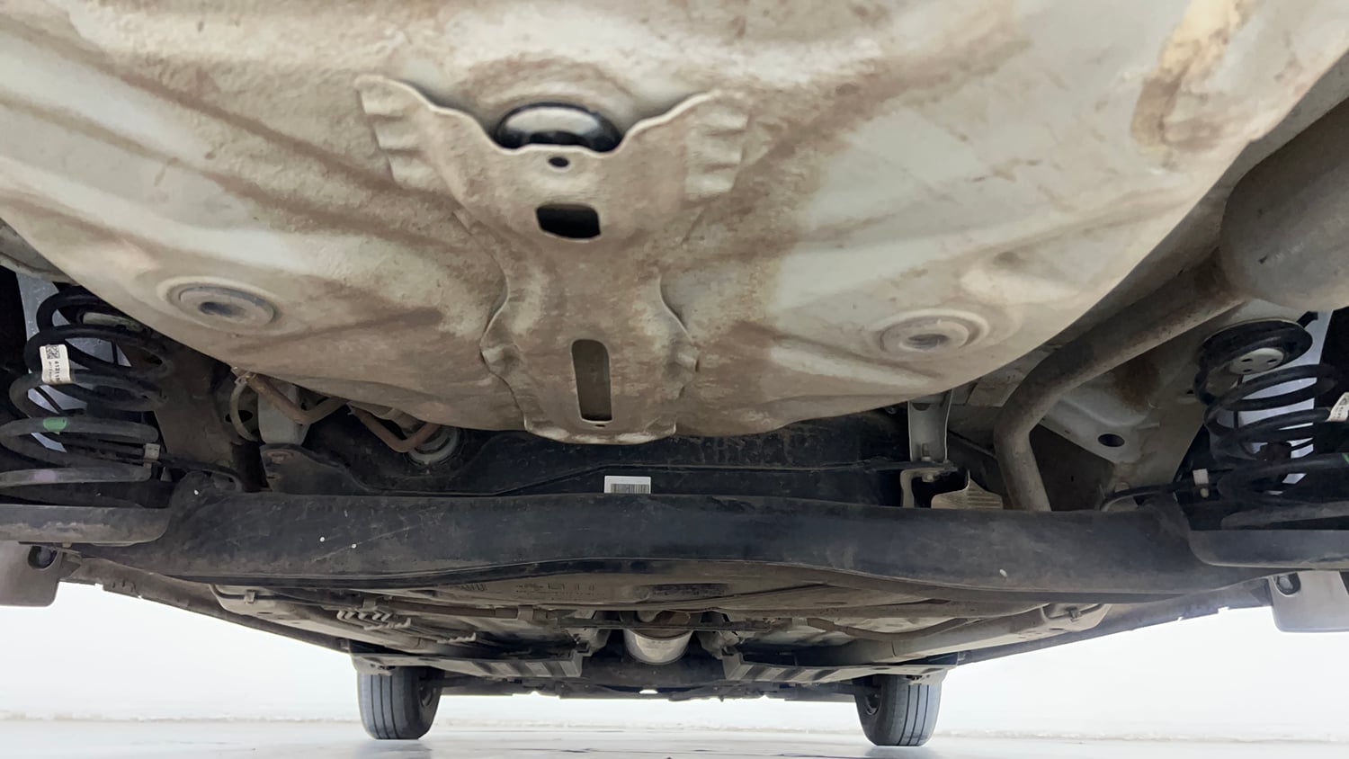 Used 2025 Maruti Suzuki Dzire VXi CNG Cng Manual extra REAR UNDERBODY VIEW (TAKEN FROM REAR)