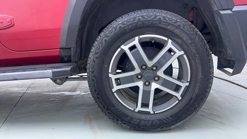 Used 2024 Mahindra Thar Roxx MX5 Diesel MT 2WD Diesel Manual tyres LEFT REAR TYRE RIM VIEW