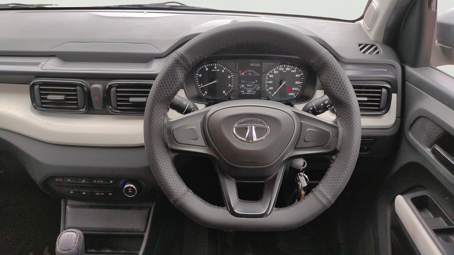 Used 2023 Tata Punch Pure MT Petrol Manual interior STEERING VIEW