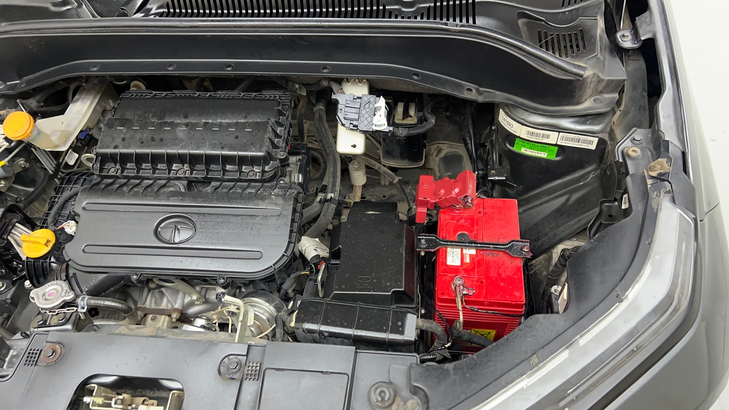 Used 2022 Tata Punch Pure MT Petrol Manual engine ENGINE LEFT SIDE VIEW