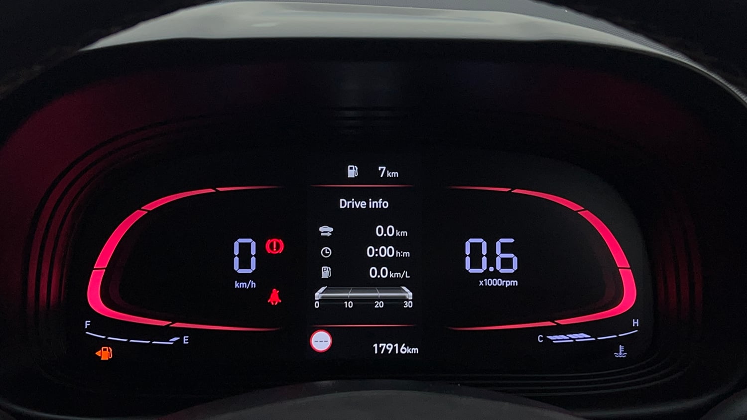 Used 2022 Hyundai Venue SX 1.2 Petrol Petrol Manual interior CLUSTERMETER VIEW