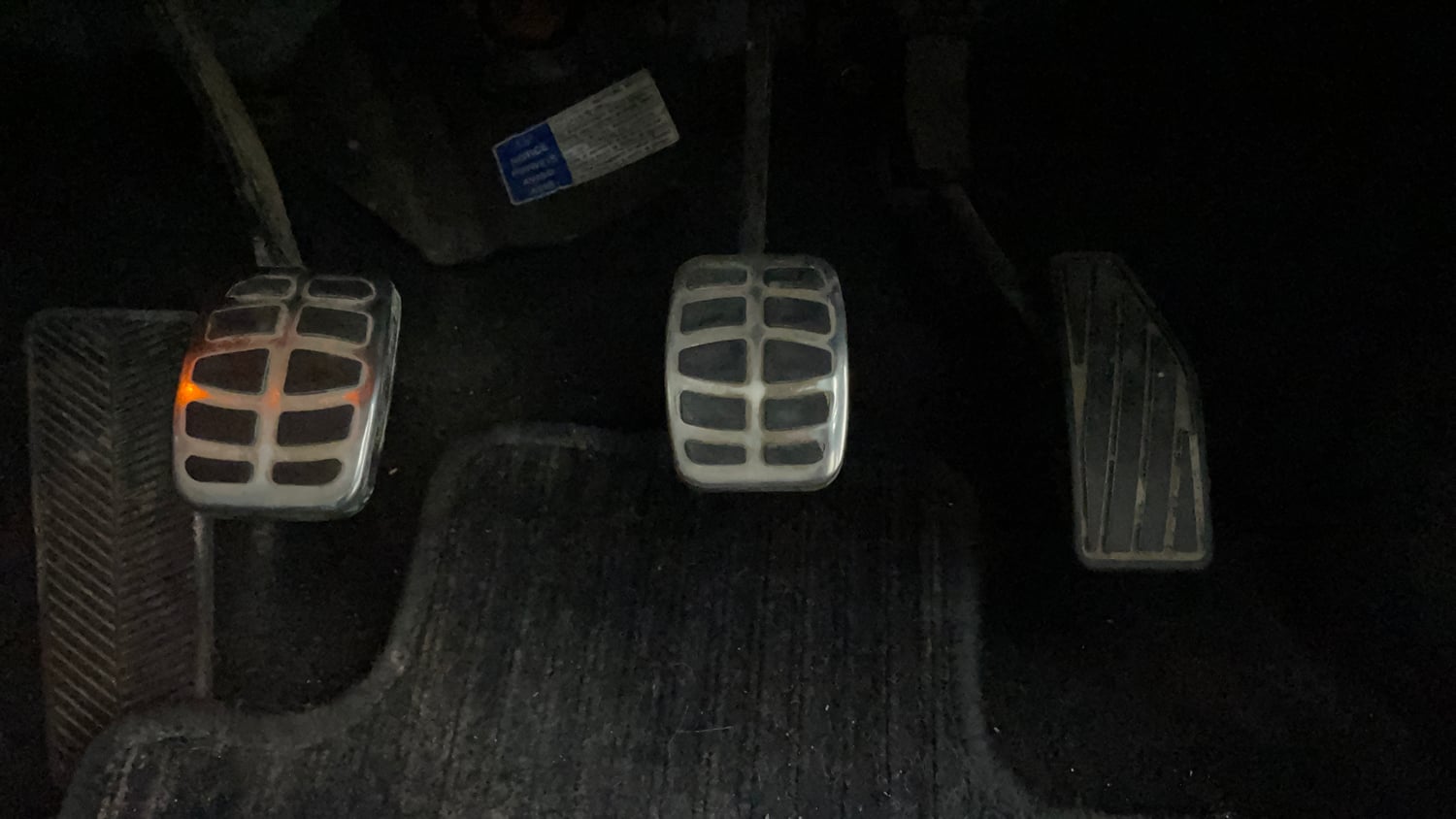 Used 2016 Maruti Suzuki Baleno Zeta 1.2 Petrol Manual interior PEDALS VIEW