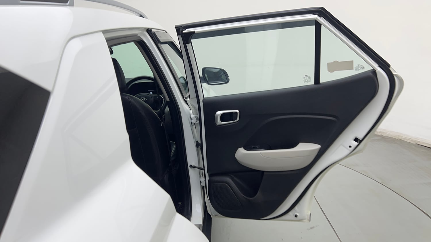 Used 2022 Hyundai Venue SX 1.2 Petrol Petrol Manual interior RIGHT REAR DOOR OPEN VIEW