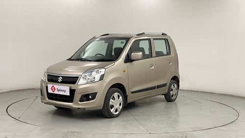 Used 2013 Maruti Suzuki Wagon R VXI Petrol Manual exterior LEFT FRONT CORNER VIEW