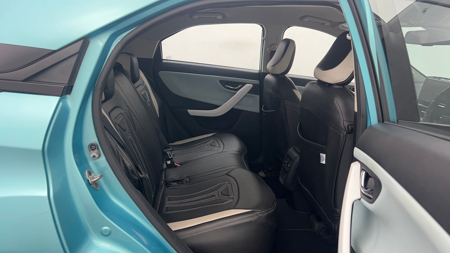 Used 2024 Tata Nexon Creative Plus 1.2 Revotron Petrol 7DCA Petrol Automatic interior RIGHT SIDE REAR DOOR CABIN VIEW
