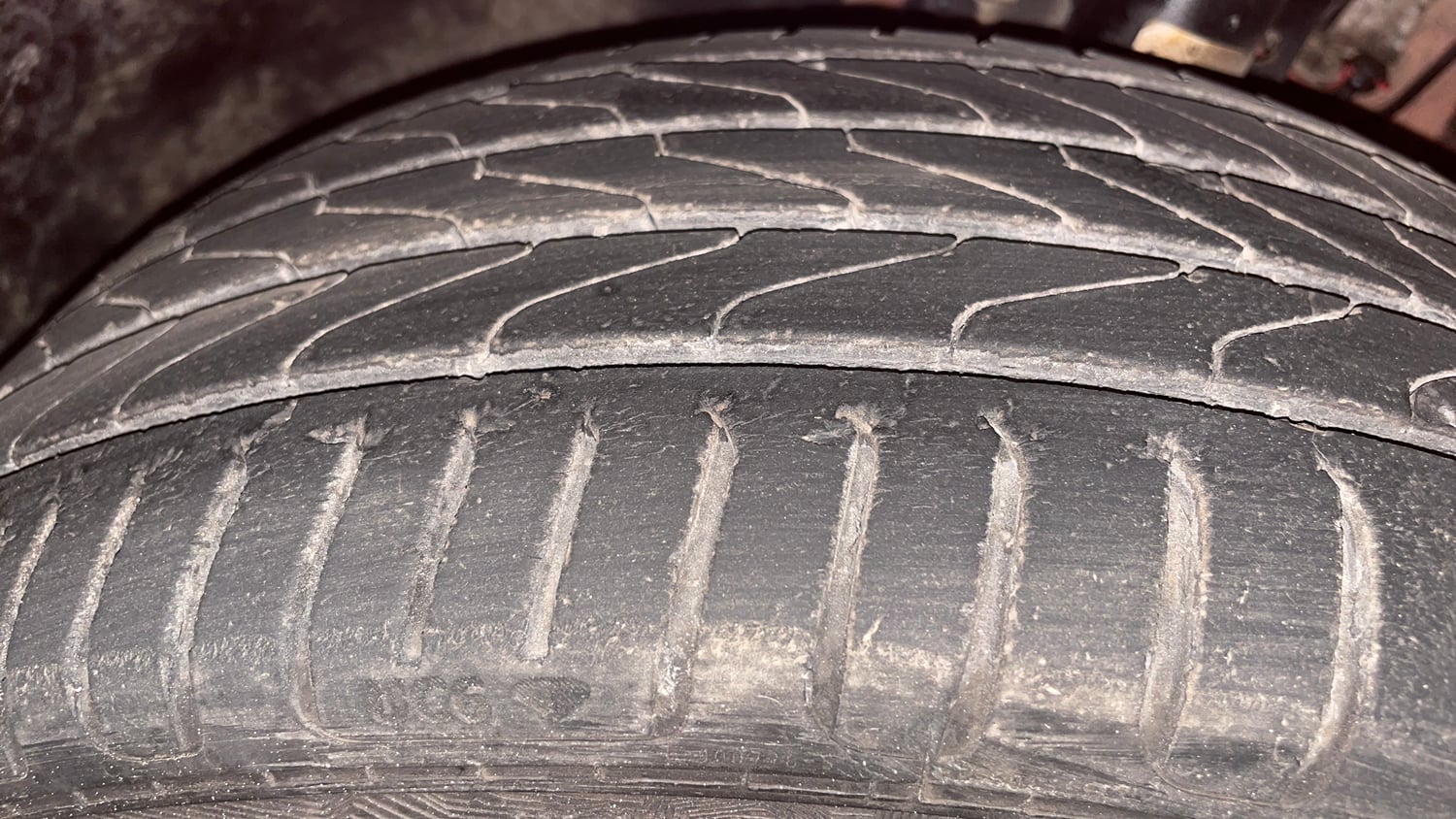Used 2015 Volkswagen Polo GT TDI Diesel Manual tyres LEFT FRONT TYRE TREAD VIEW