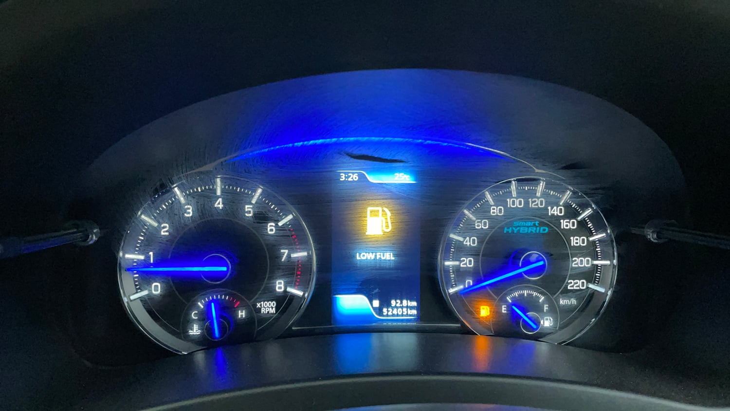 Used 2022 Maruti Suzuki Ciaz Delta 1.5 Petrol Manual interior CLUSTERMETER VIEW