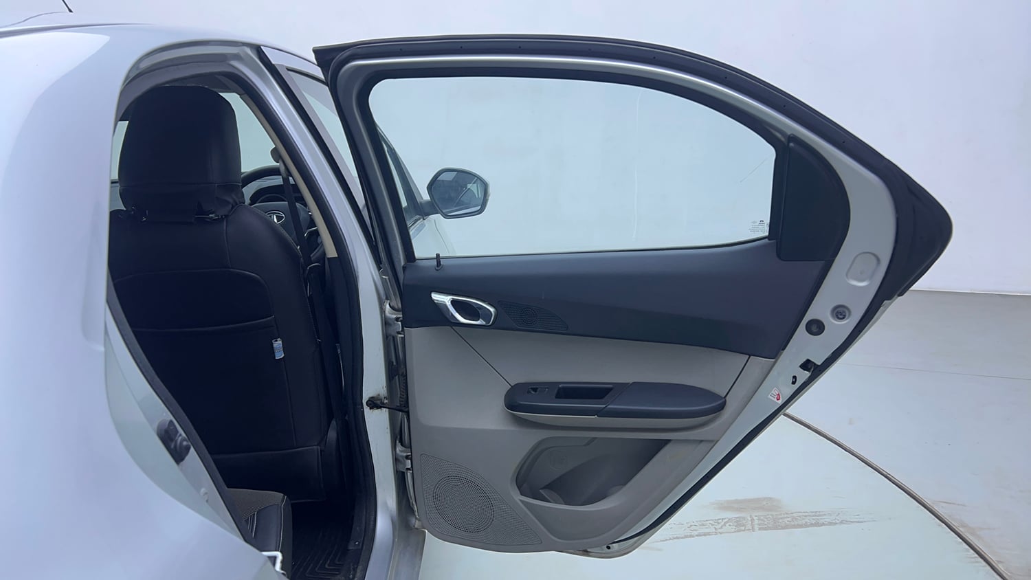 Used 2018 Tata Tiago Revotron XZA Petrol Automatic interior RIGHT REAR DOOR OPEN VIEW