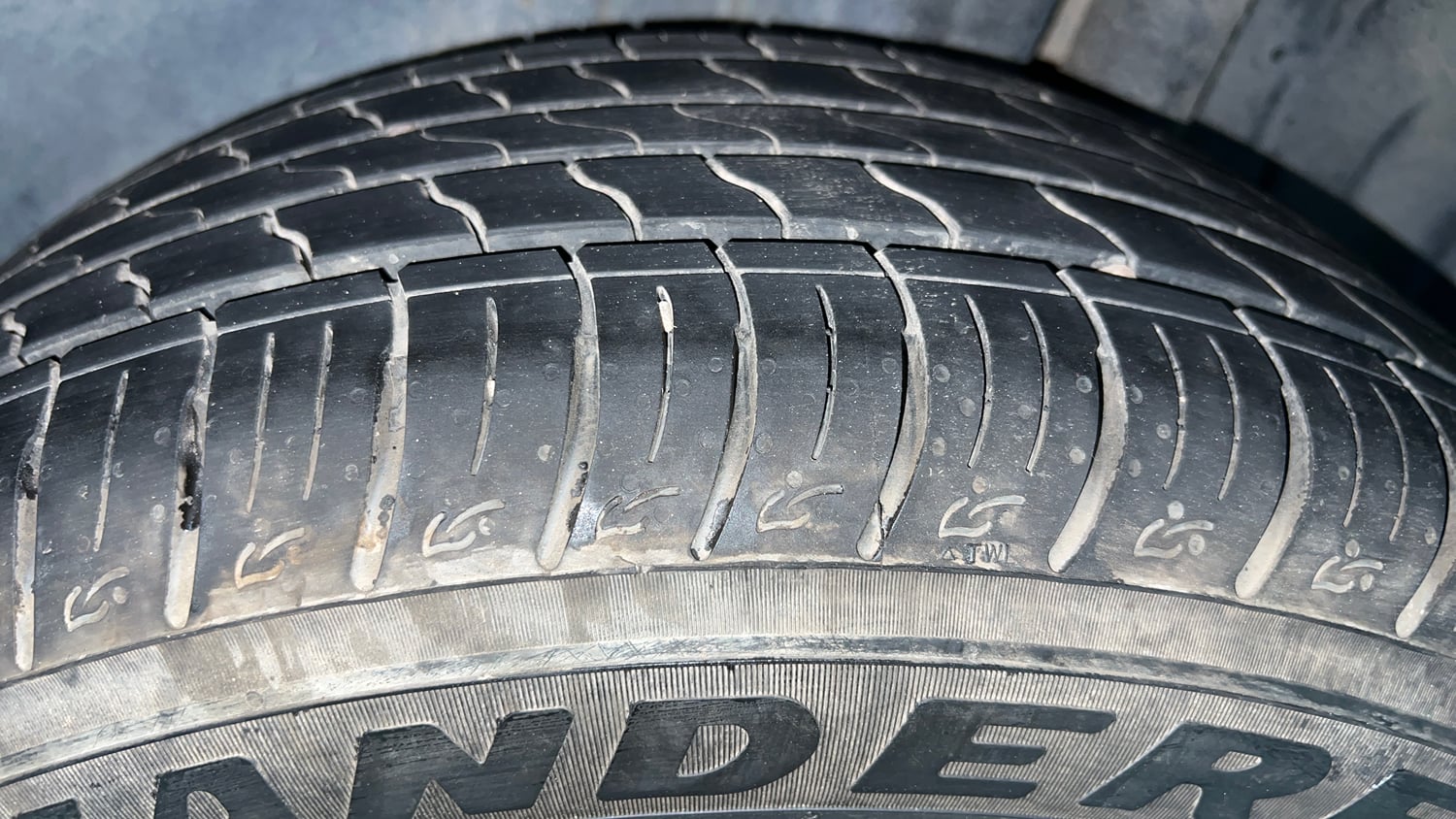 Used 2022 Toyota Urban Cruiser Premium Grade MT Petrol Manual tyres LEFT REAR TYRE TREAD VIEW