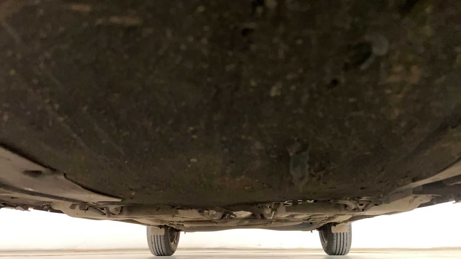 Used 2025 Maruti Suzuki Baleno Delta AGS Petrol Automatic extra FRONT LEFT UNDERBODY VIEW