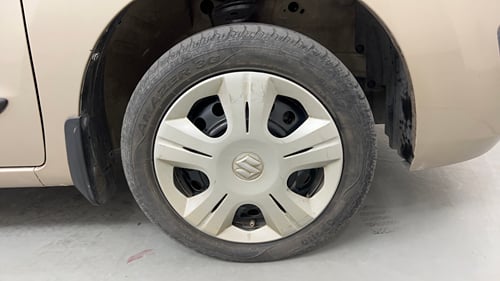 Used 2013 Maruti Suzuki Wagon R VXI Petrol Manual tyres RIGHT FRONT TYRE RIM VIEW