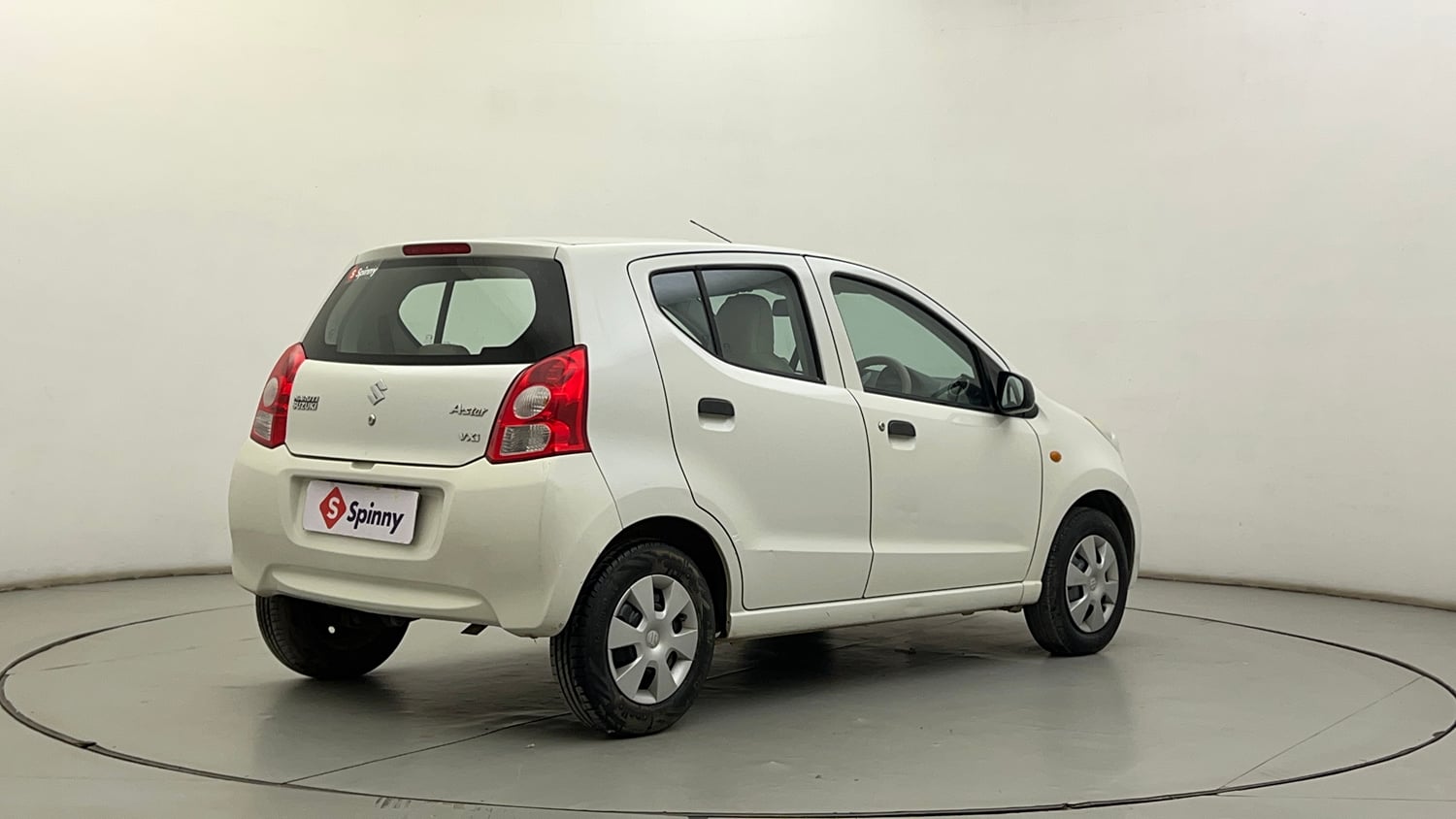 Used 2012 Maruti Suzuki A-Star Vxi Petrol Manual exterior RIGHT REAR CORNER VIEW