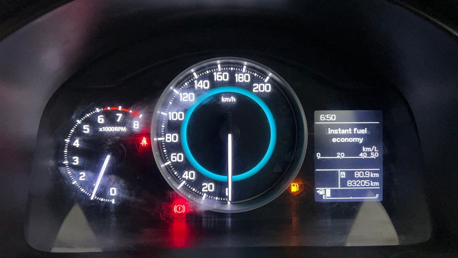 Used 2017 Maruti Suzuki Ignis Delta 1.2 MT Petrol Manual interior CLUSTERMETER VIEW