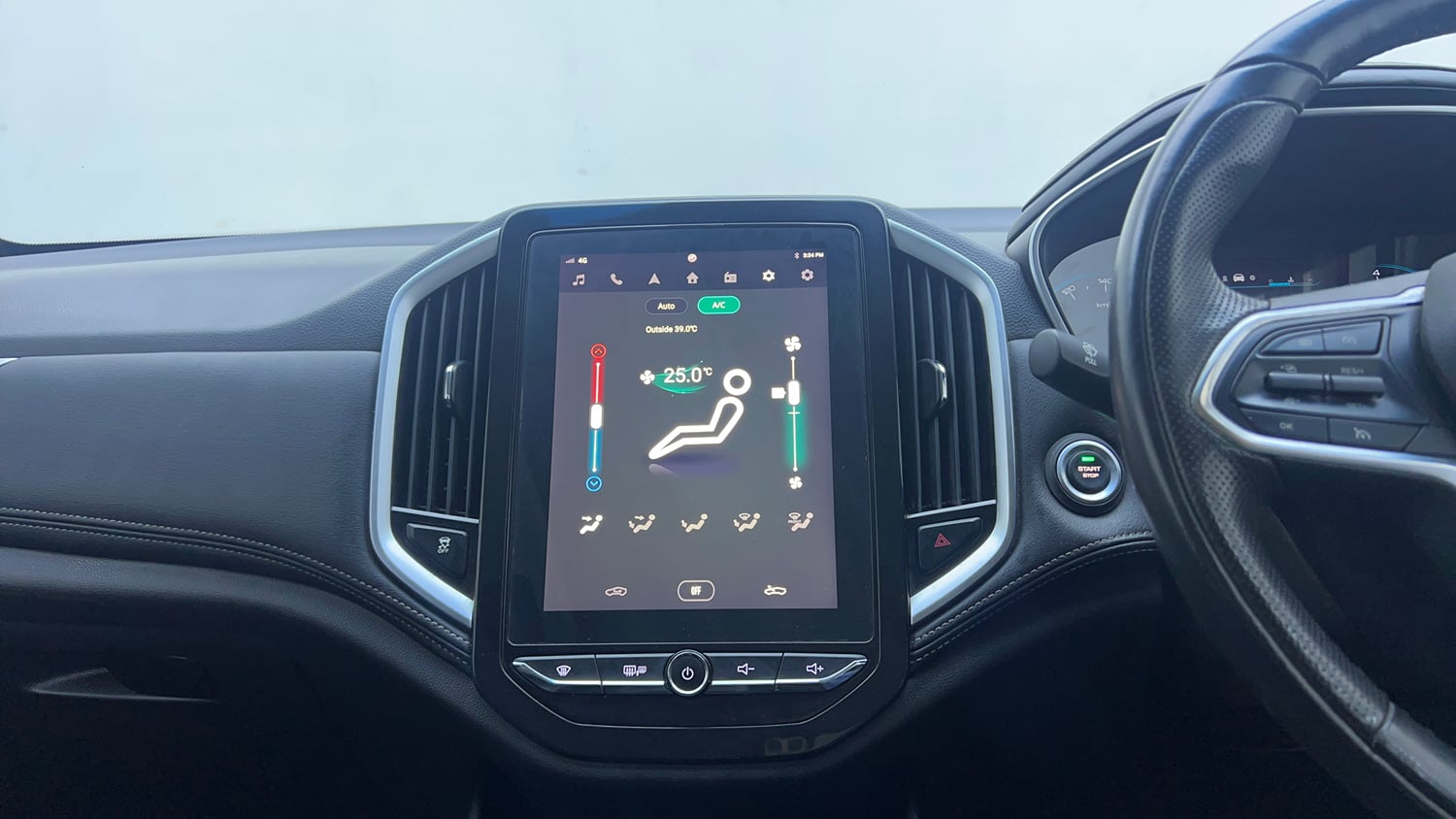 Used 2021 MG Motors Hector Sharp 1.5 DCT Petrol Petrol Automatic interior MUSIC SYSTEM & AC CONTROL VIEW