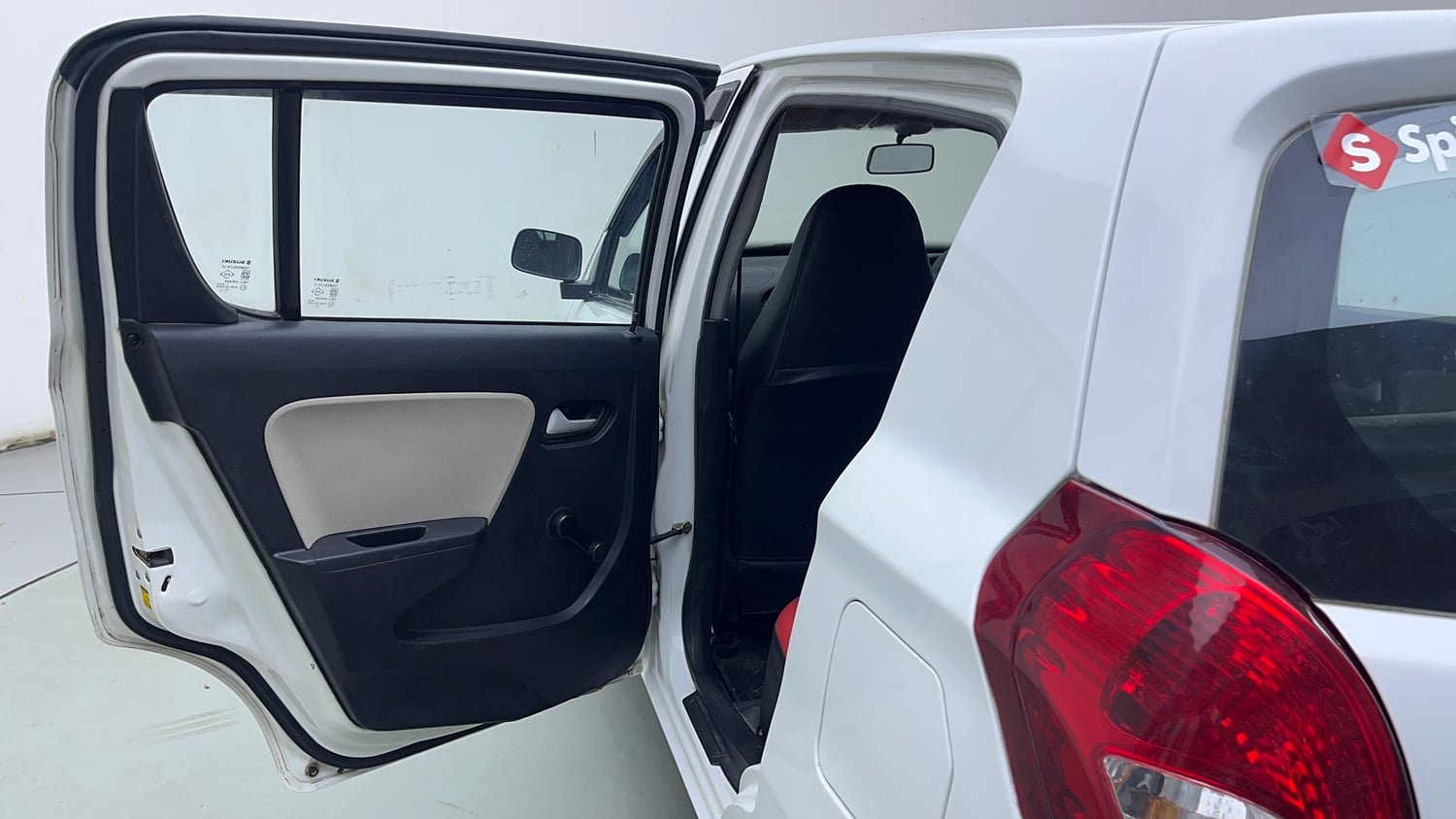 Used 2022 Maruti Suzuki Alto 800 LXi (O) Petrol Manual interior LEFT REAR DOOR OPEN VIEW